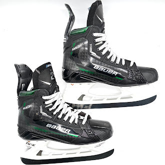 Patins de hockey Bauer Supreme Mach Pro Stock - Taille 8D (vert)